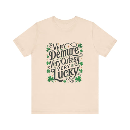 St Patrick's Day Tee, Irish Shamrock Tee, Feeling Lucky St Paddy's Shirt - PopCultureByDesign36