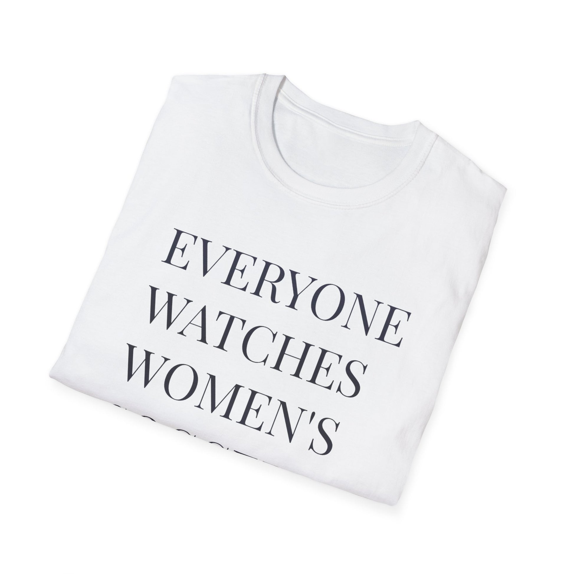 Womens Soccer T-Shirt, Female Athlete Sports Women's Sports - PopCultureByDesign36