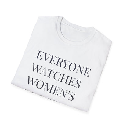 Womens Soccer T-Shirt, Female Athlete Sports Women's Sports - PopCultureByDesign36