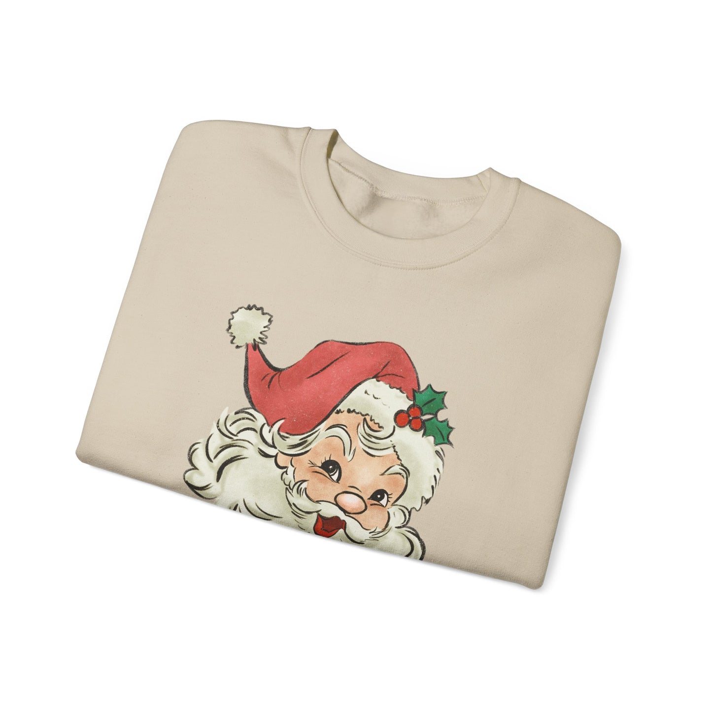 Retro Santa Sweater,Vintage Santa Christmas Sweatshirt,Retro Santa Claus Shirt - PopCultureByDesign36