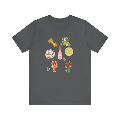 Italia Shirt, Coastal Grandma, Italian Summer Meal Tee - PopCultureByDesign36
