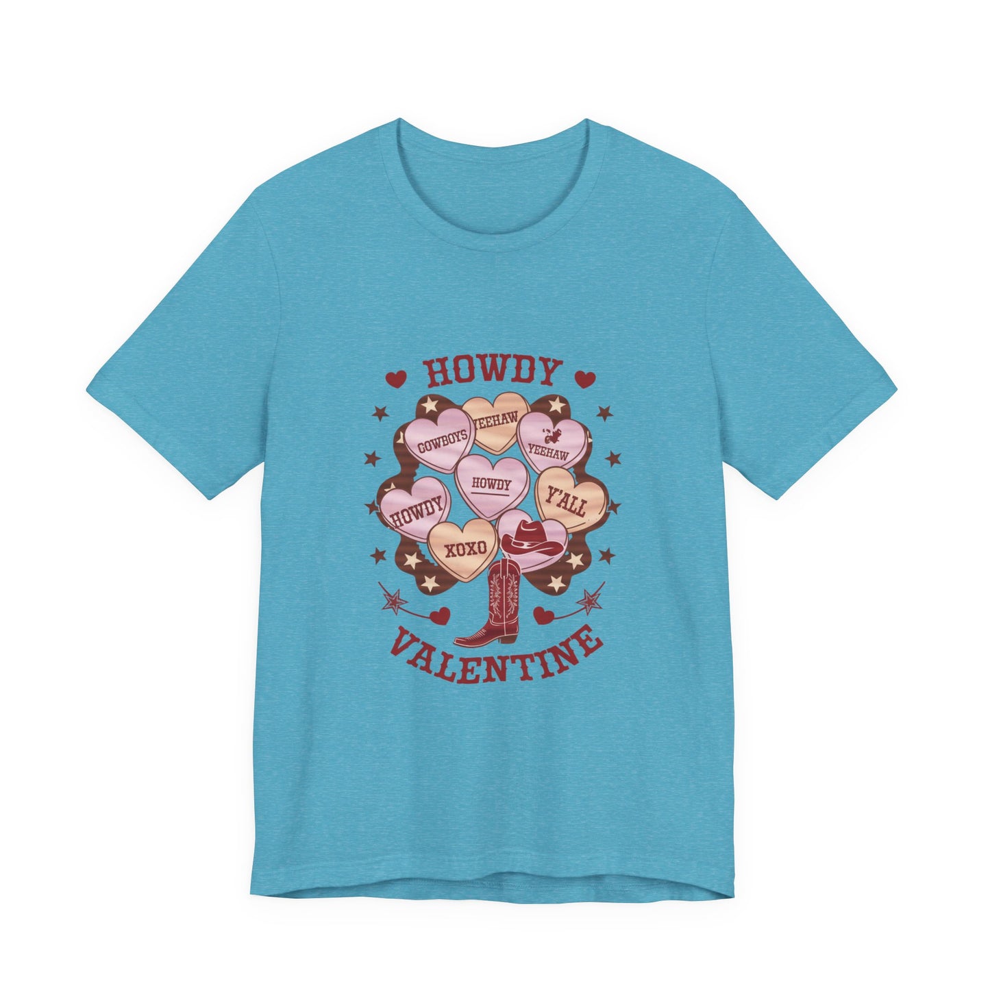 Candy Heart Shirt, Valentine's Day Gift, Country Conversation Hearts Shirt - PopCultureByDesign36