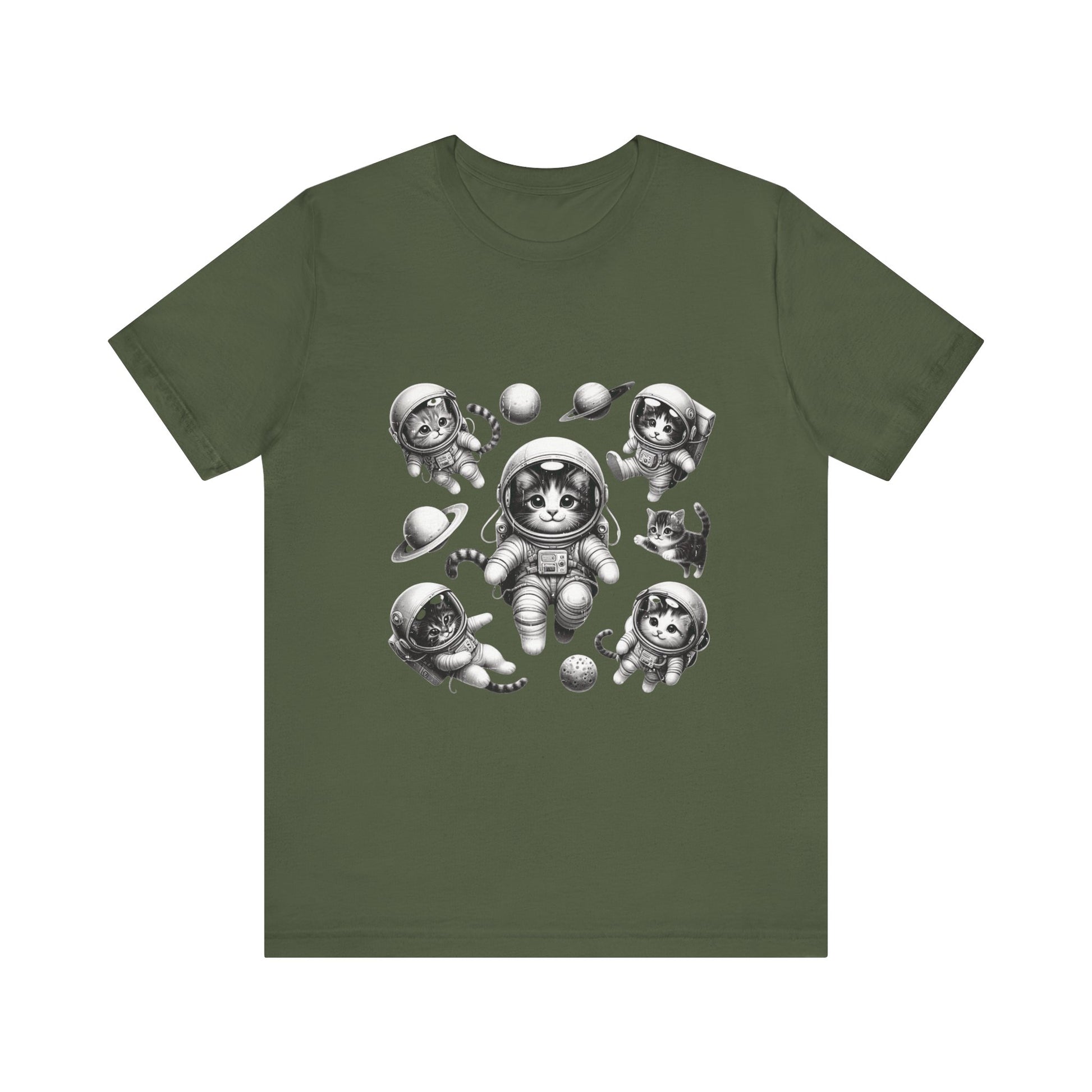 Kittens in Space Shirt, Funny Cat Shirt, Funny Kitten Shirt - PopCultureByDesign36