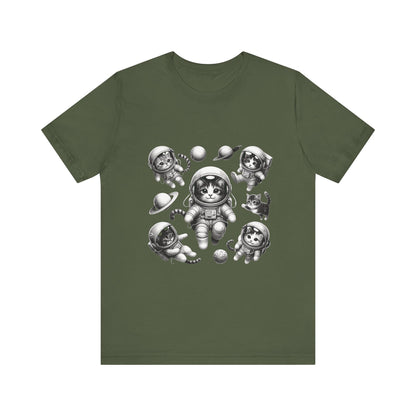 Kittens in Space Shirt, Funny Cat Shirt, Funny Kitten Shirt - PopCultureByDesign36