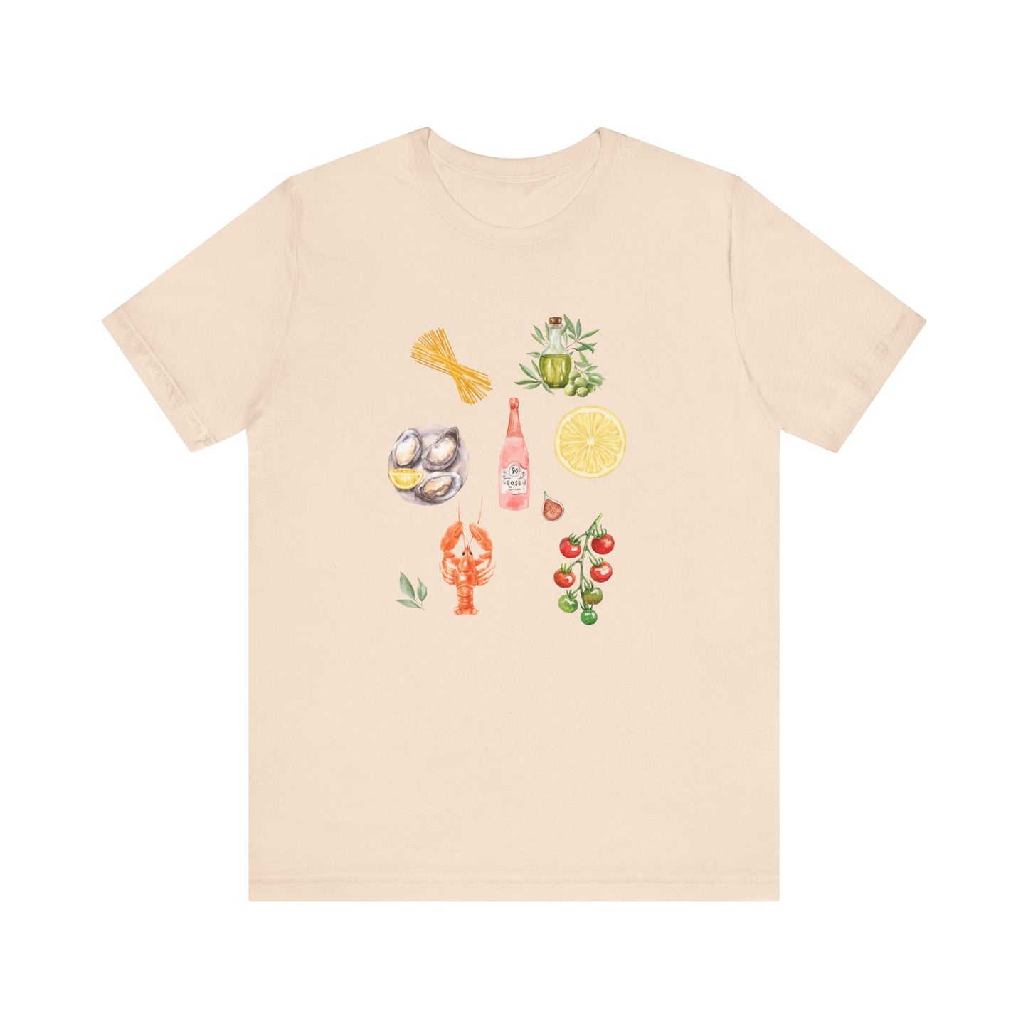 Italia Shirt, Coastal Grandma, Italian Summer Meal Tee - PopCultureByDesign36