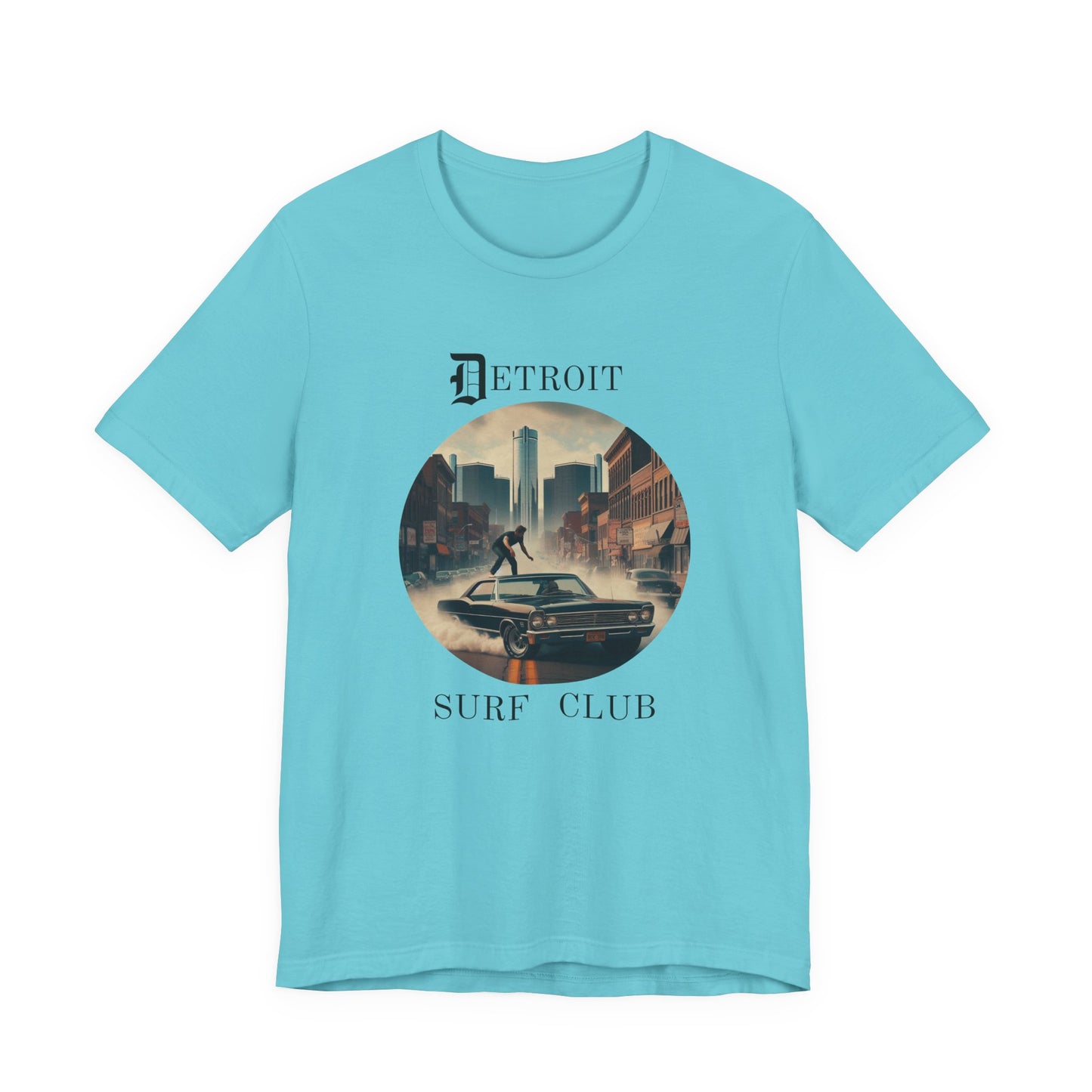 Detroit Surf Club, Detroit T-Shirt, Detroit Sports, Detroit Pride - PopCultureByDesign36