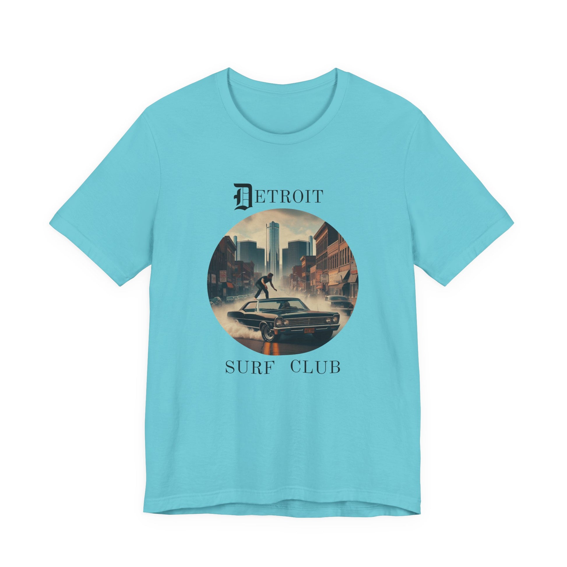 Detroit Surf Club, Detroit T-Shirt, Detroit Sports, Detroit Pride - PopCultureByDesign36