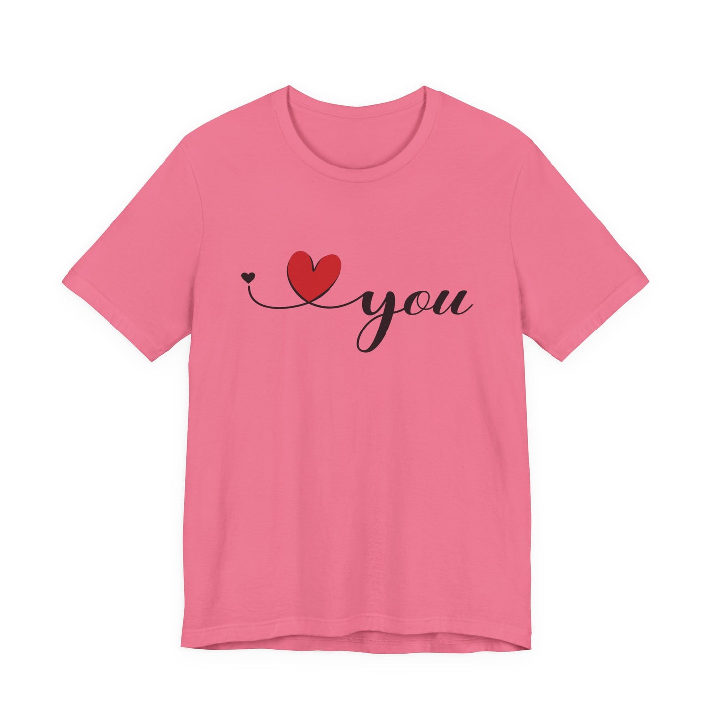I Love You Shirt, Love Shirt, Valentines Day Shirt, I Love You Minimalist Shirt - PopCultureByDesign36