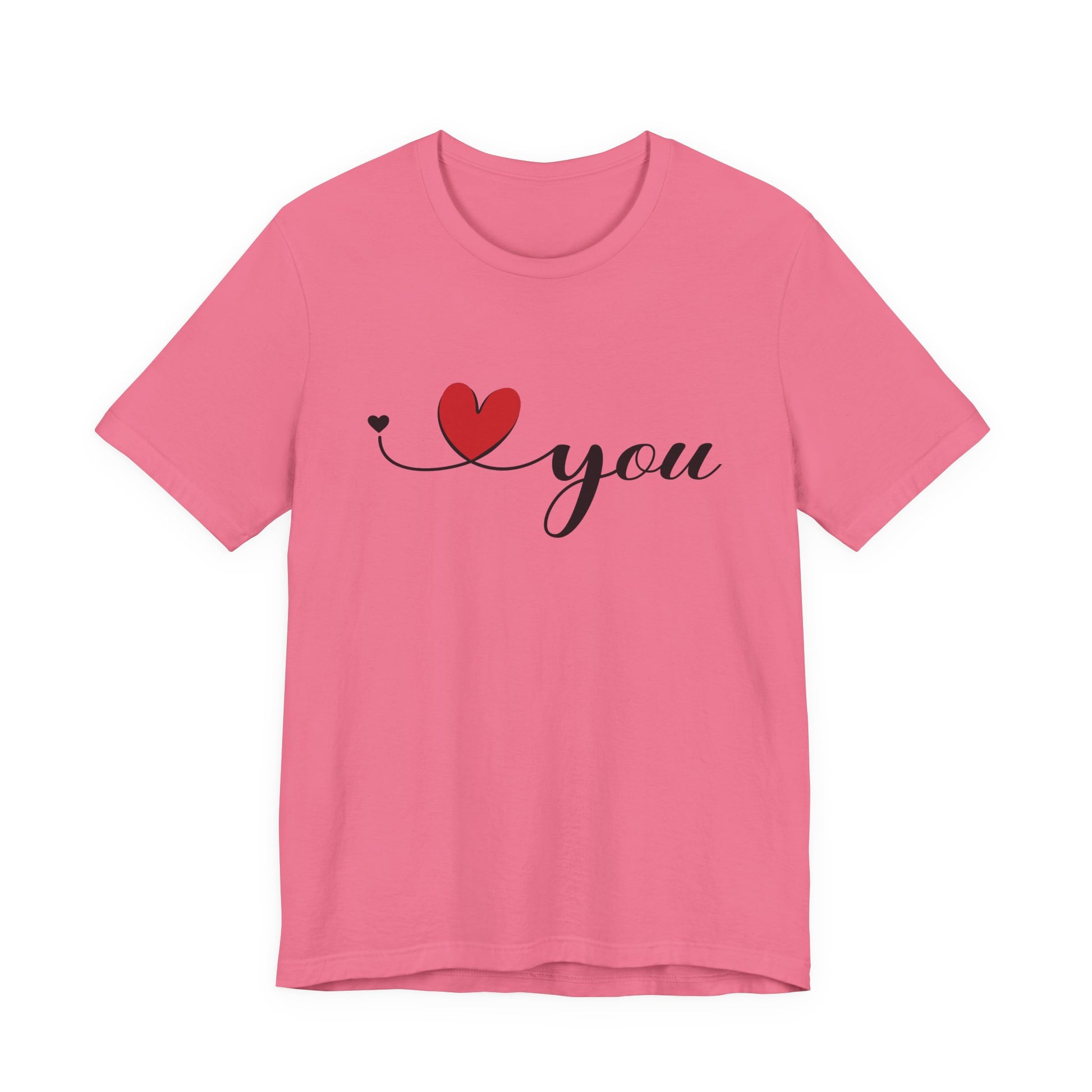 I Love You Shirt, Love Shirt, Valentines Day Shirt, I Love You Minimalist Shirt - PopCultureByDesign36