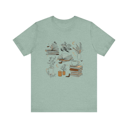Romance Reader, Vintage Distressed Reading T-shirt, Book Lover Gift - PopCultureByDesign36