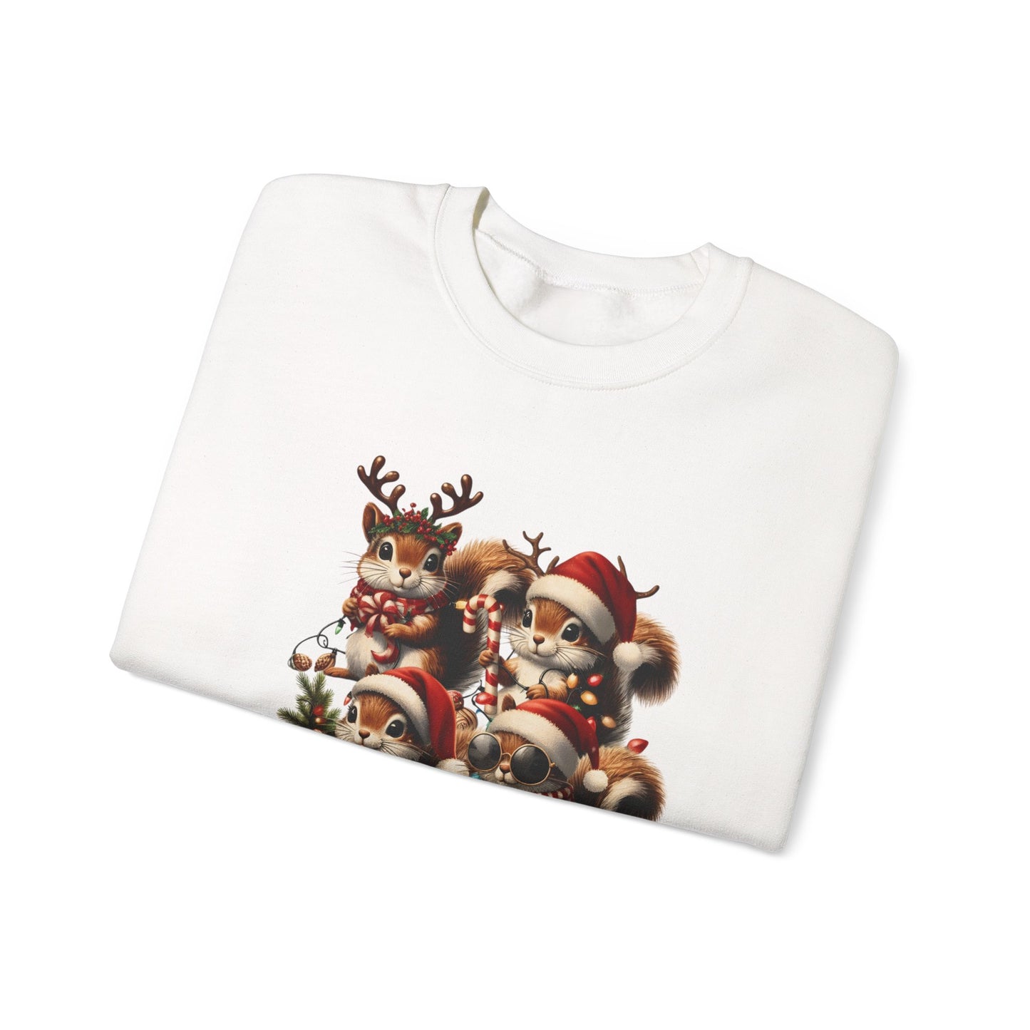 Funny Chipmunks Nut House Christmas Tee Shirt, Chipmunk Xmas Holiday Shirts - PopCultureByDesign36