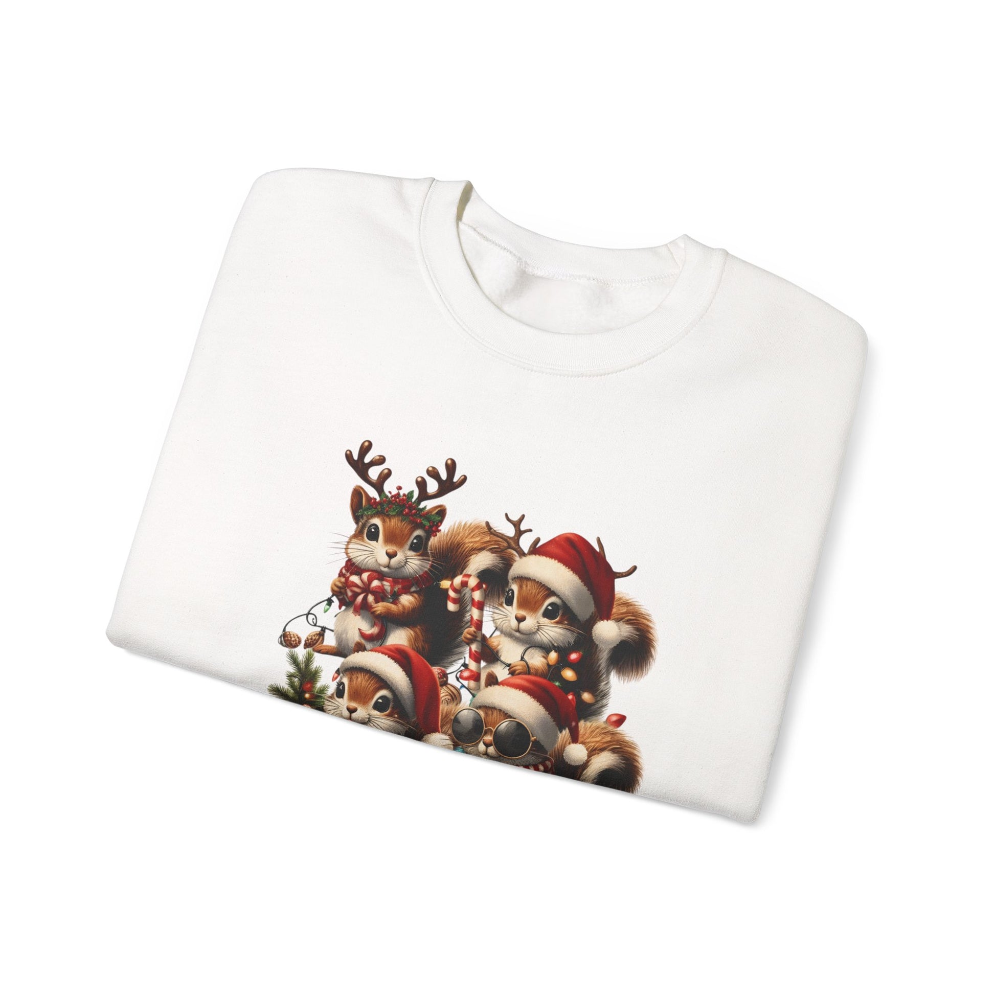 Funny Chipmunks Nut House Christmas Tee Shirt, Chipmunk Xmas Holiday Shirts - PopCultureByDesign36