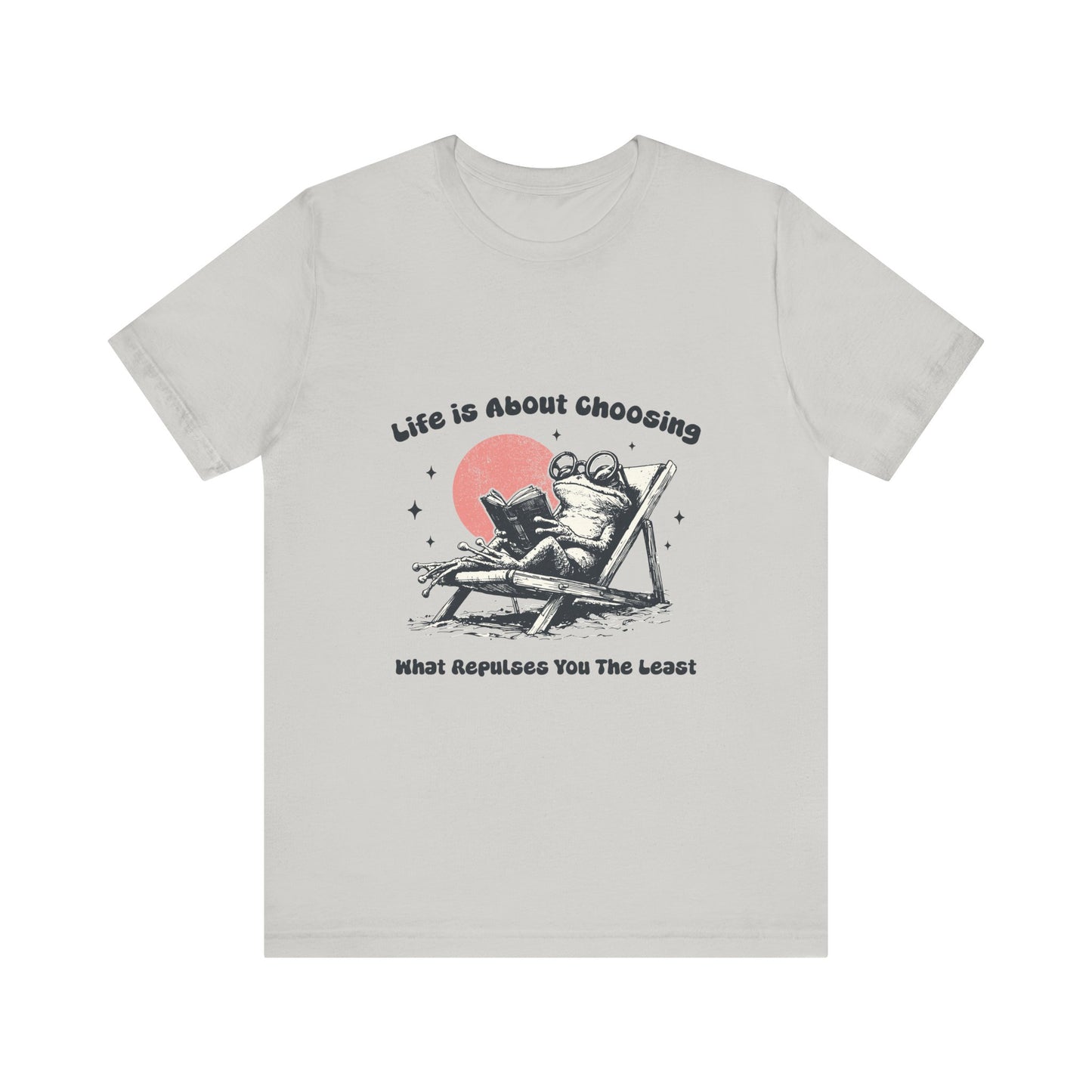 Funny Frog Reading Shirt, Sarcastic Frog Shirt, Frog with Glasses Shirt - PopCultureByDesign36