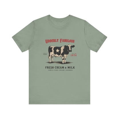 Retro Cattle Shirt, Gift for Cow Lover, Farmer Gift - PopCultureByDesign36