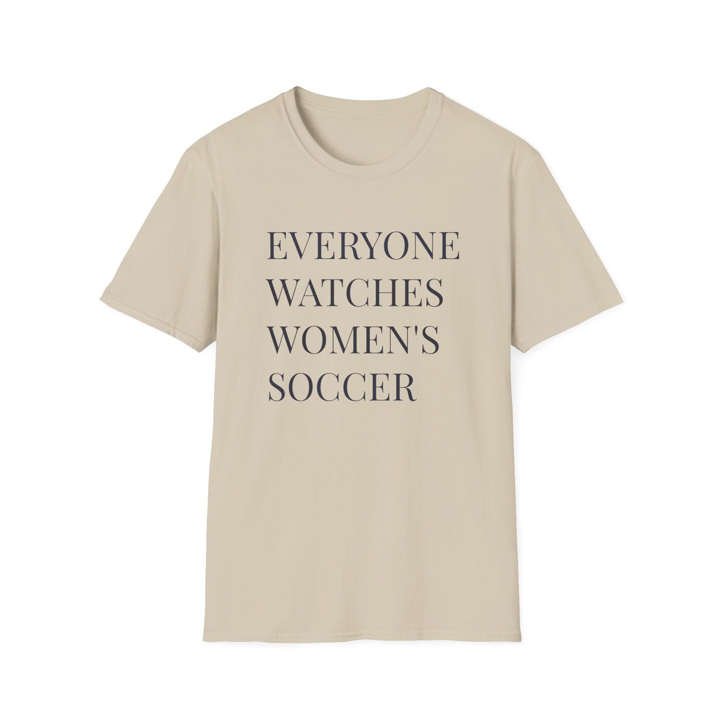 Womens Soccer T-Shirt, Female Athlete Sports Women's Sports - PopCultureByDesign36