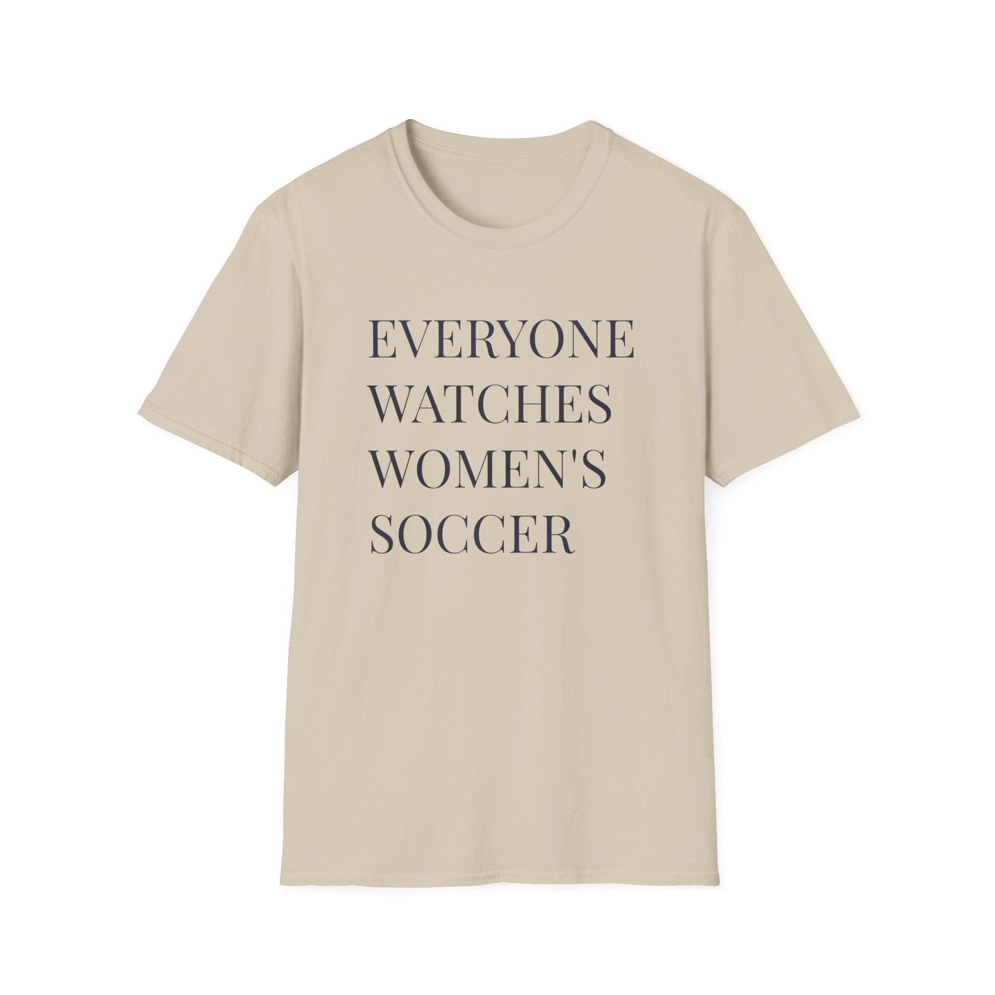 Womens Soccer T-Shirt, Female Athlete Sports Women's Sports - PopCultureByDesign36