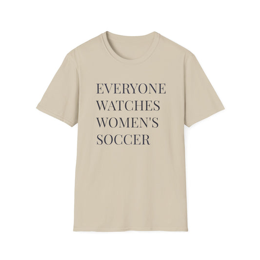 Womens Soccer T-Shirt, Female Athlete Sports Women's Sports - PopCultureByDesign36