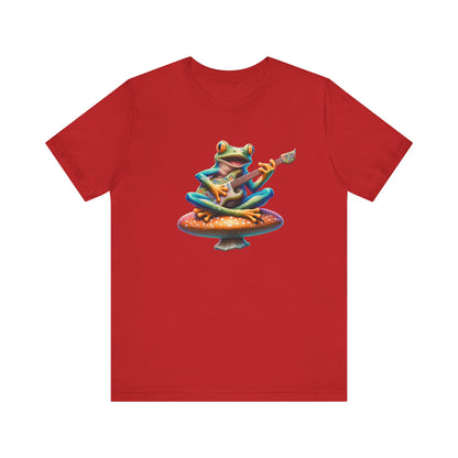 Hippie Shirt, Hippie Frog T-Shirt, Frog Lover Gift - PopCultureByDesign36