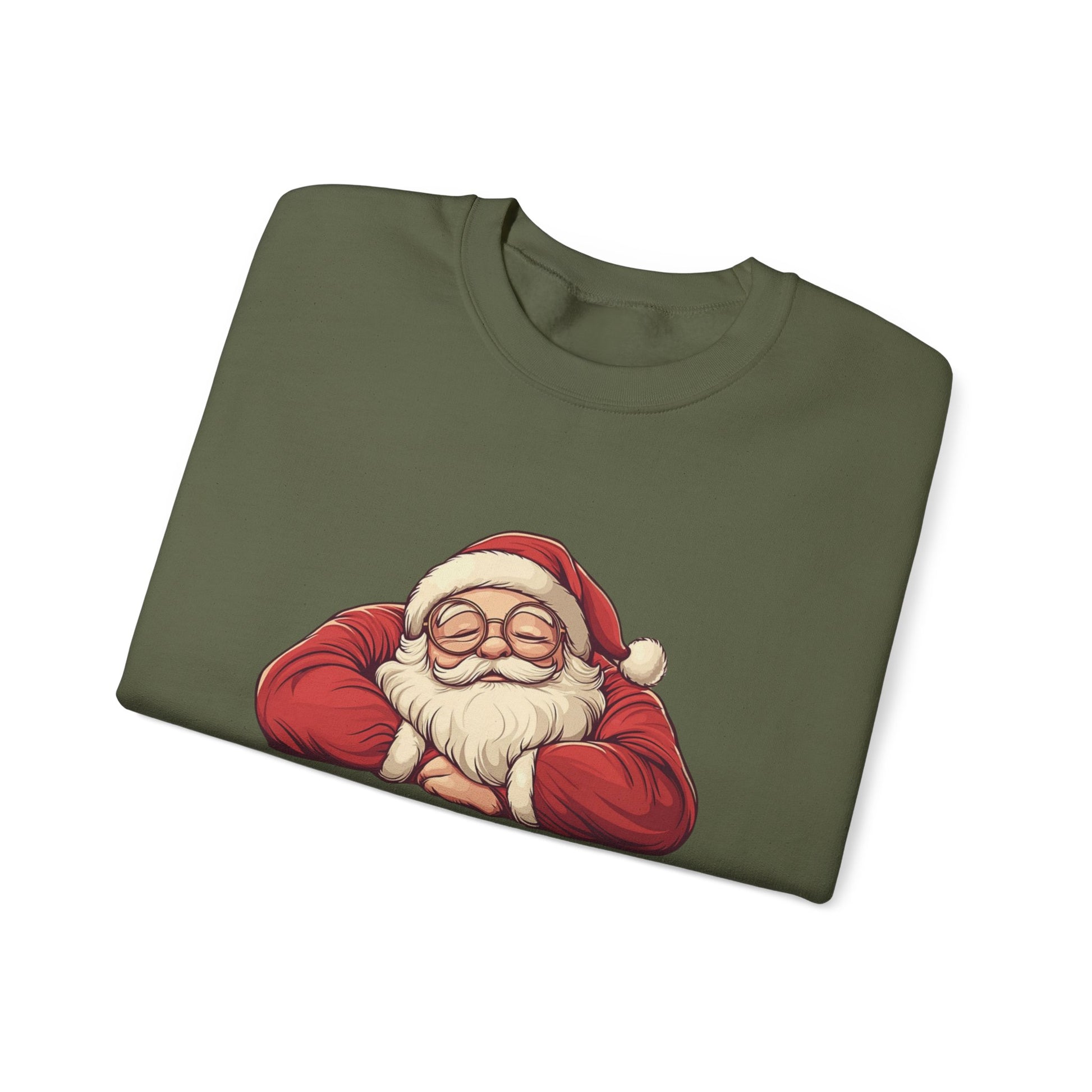 Retro Santa Sweatshirt, Vintage Santa Sweatshirt, Retro Christmas Santa - PopCultureByDesign36