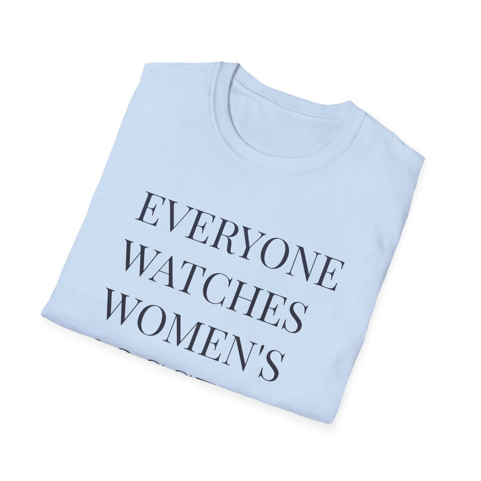 Womens Soccer T-Shirt, Female Athlete Sports Women's Sports - PopCultureByDesign36