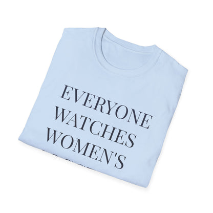 Womens Soccer T-Shirt, Female Athlete Sports Women's Sports - PopCultureByDesign36