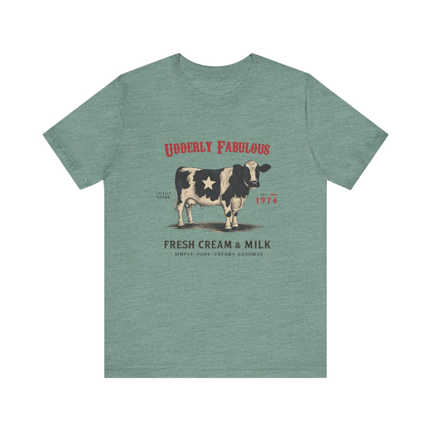 Retro Cattle Shirt, Gift for Cow Lover, Farmer Gift - PopCultureByDesign36