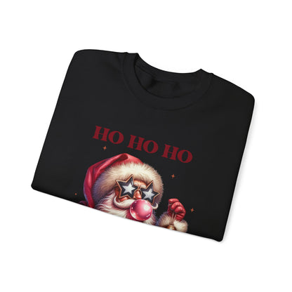 Ho Ho Ho Christmas Vintage Shirt, Santa Inspired, Funny santa sweatshirt - PopCultureByDesign36