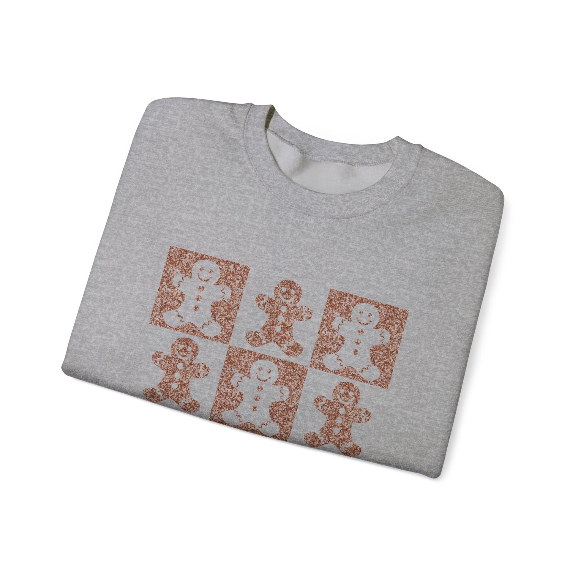 Gingerbread Cookie Croquet Sweatshirt, Holiday Baking Jumper - PopCultureByDesign36