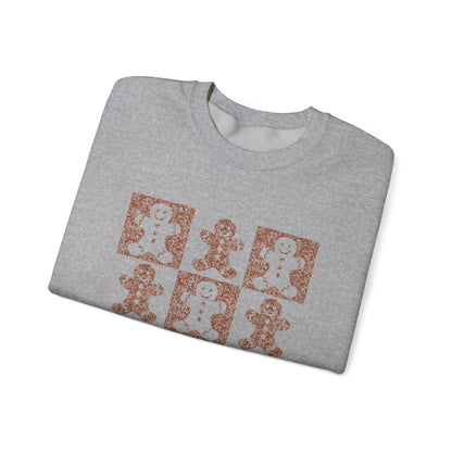 Gingerbread Cookie Croquet Sweatshirt, Holiday Baking Jumper - PopCultureByDesign36
