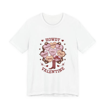 Candy Heart Shirt, Valentine's Day Gift, Country Conversation Hearts Shirt - PopCultureByDesign36