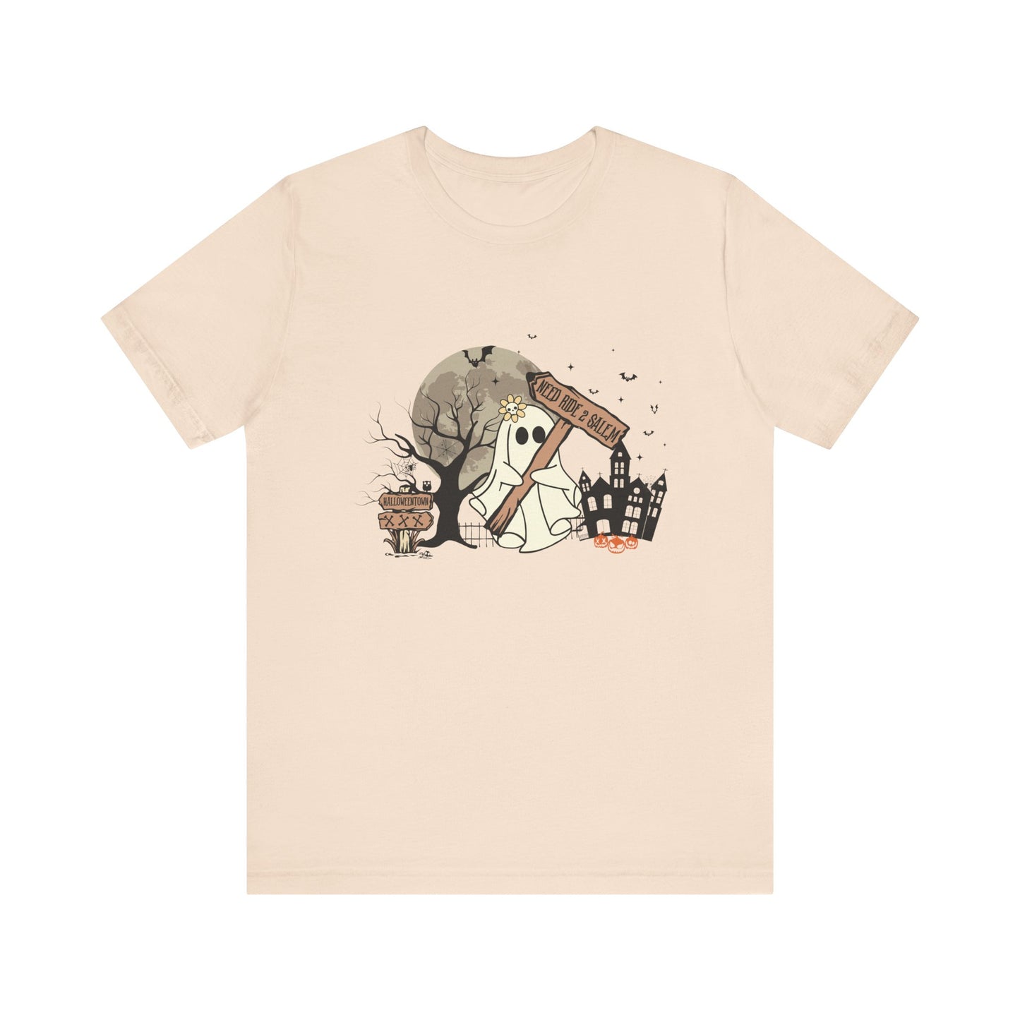 Funny Ghost Needing a Ride, Funny Ghost Shirt, Hitchhiking Ghost Shirt - PopCultureByDesign36