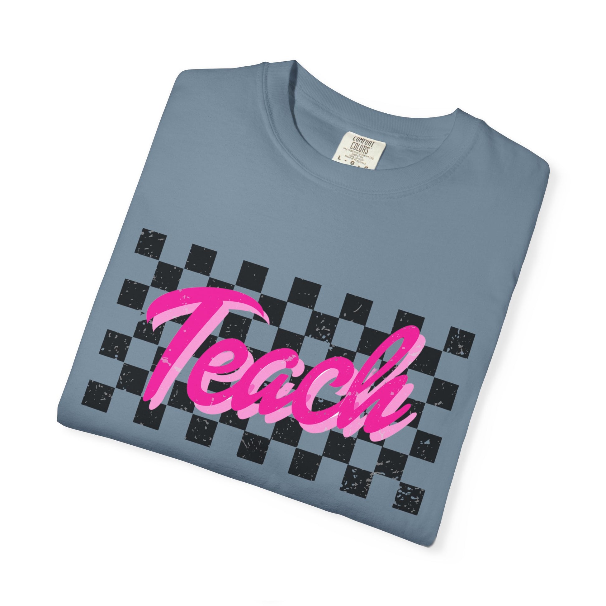 Comfort Colors Teach Shirt, Cute New Teacher Shirt, Teacher Appreciation - PopCultureByDesign36