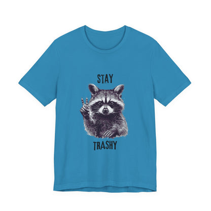 Stay Trashy Raccoon Shirt, Raccoon Shirt Funny, Cool Vintage Style Raccoon Shirt - PopCultureByDesign36