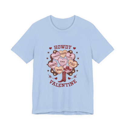Candy Heart Shirt, Valentine's Day Gift, Country Conversation Hearts Shirt - PopCultureByDesign36