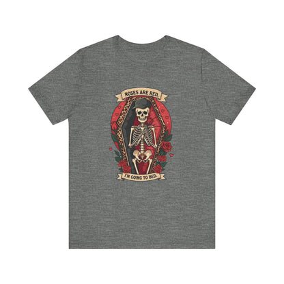 Valentine's Day Shirt, Funny Skeleton Valentines Shirt, I'm Dead Inside - PopCultureByDesign36