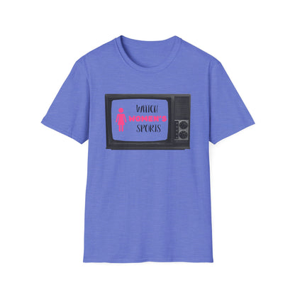 Watch Womens Sports, Women's Sports Supportive T-Shirt, Women In Sports - PopCultureByDesign36