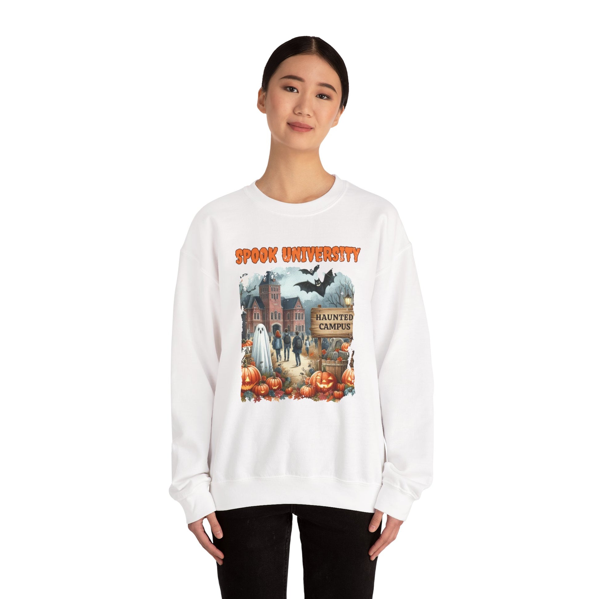 Spook University Sweatshirt, Halloweentown University, Fall Sweatshirt - PopCultureByDesign36