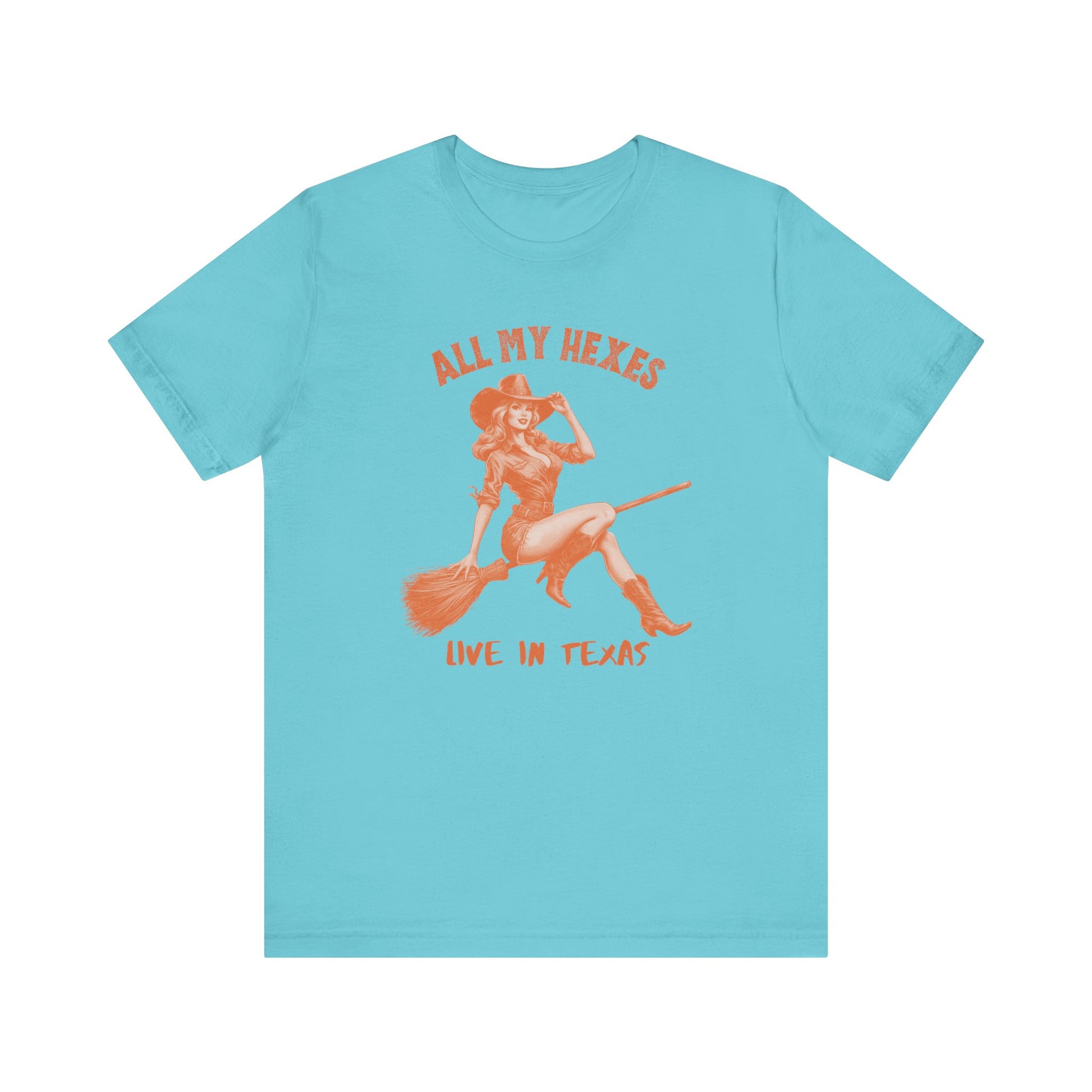 Witch Cowgirl Tee, Vintage Western Halloween T-Shirt, Witchy Vibes - PopCultureByDesign36