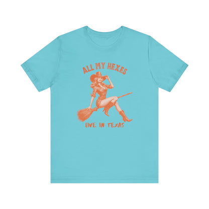 Witch Cowgirl Tee, Vintage Western Halloween T-Shirt, Witchy Vibes - PopCultureByDesign36