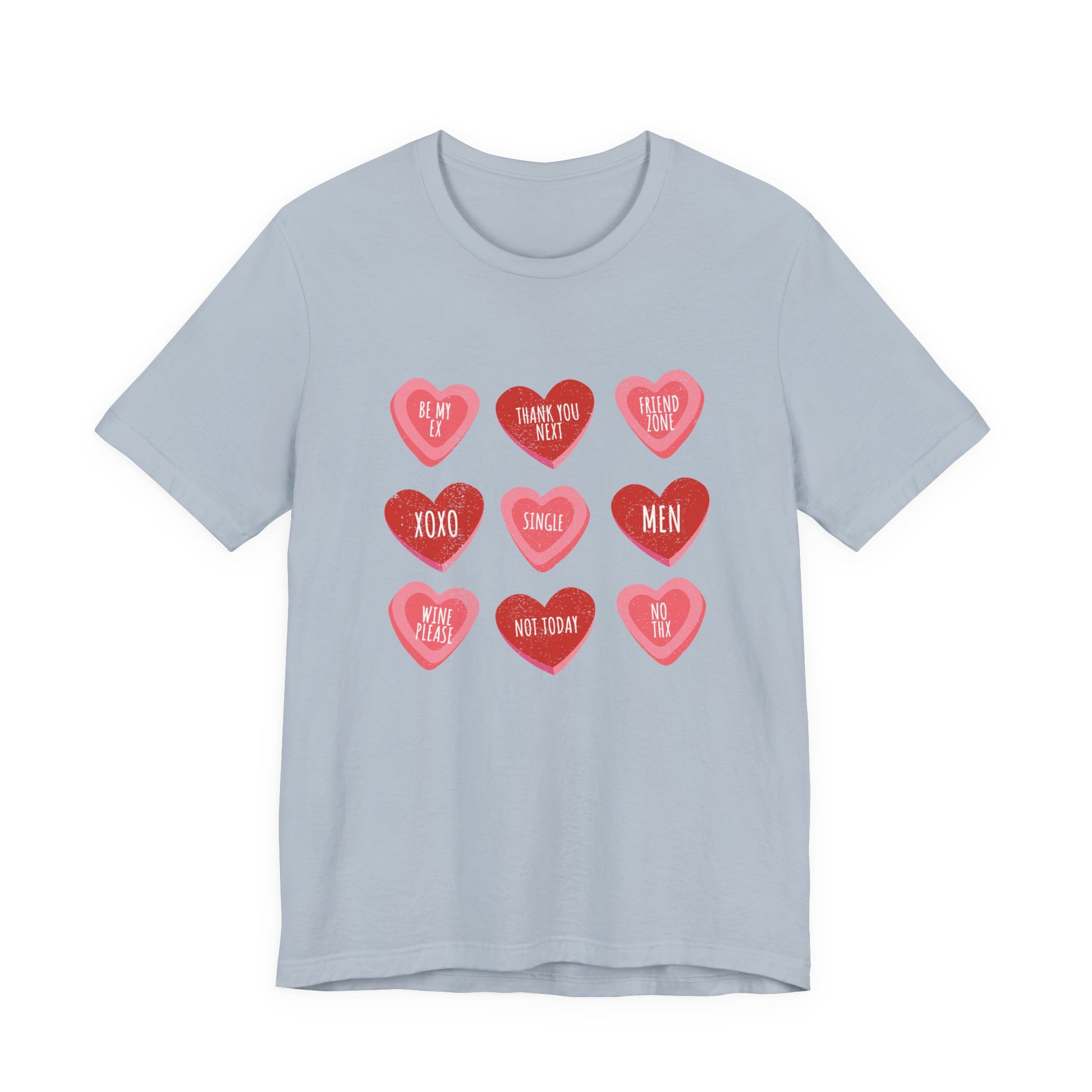 Candy Heart Shirt, Valentine's Day Gift, Conversation Hearts Shirt - PopCultureByDesign36