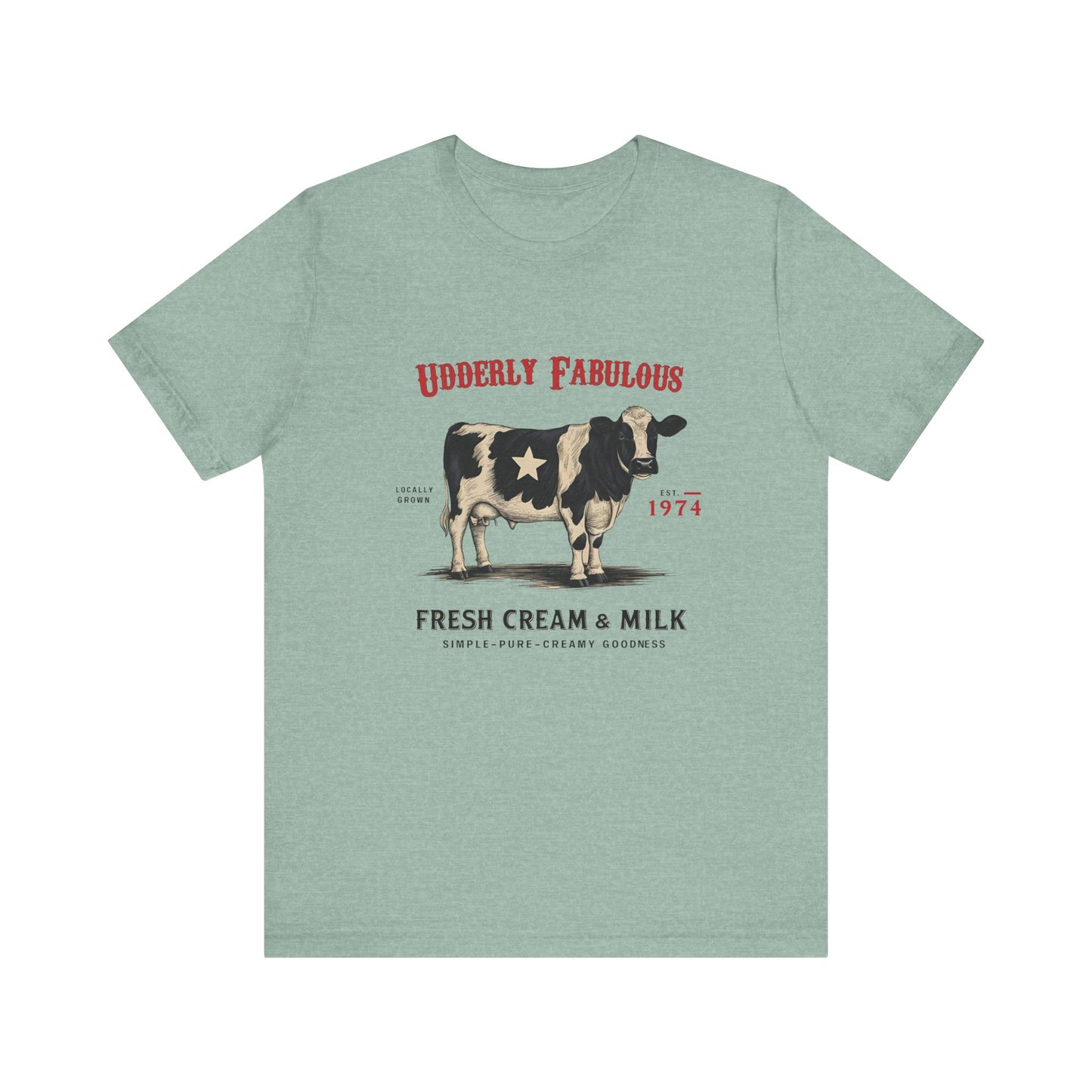 Retro Cattle Shirt, Gift for Cow Lover, Farmer Gift - PopCultureByDesign36