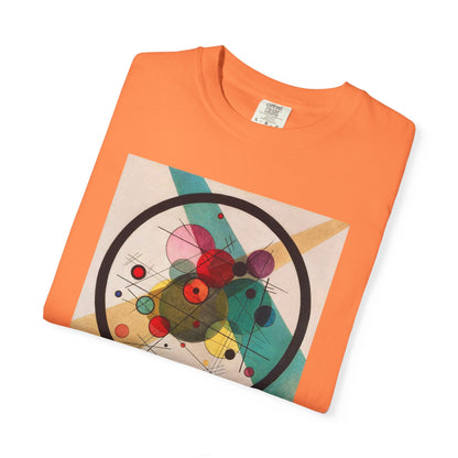 Abstract Art Tshirt, Circles in a Circle, Wassily Kandinsky,Kandinsky Art - PopCultureByDesign36