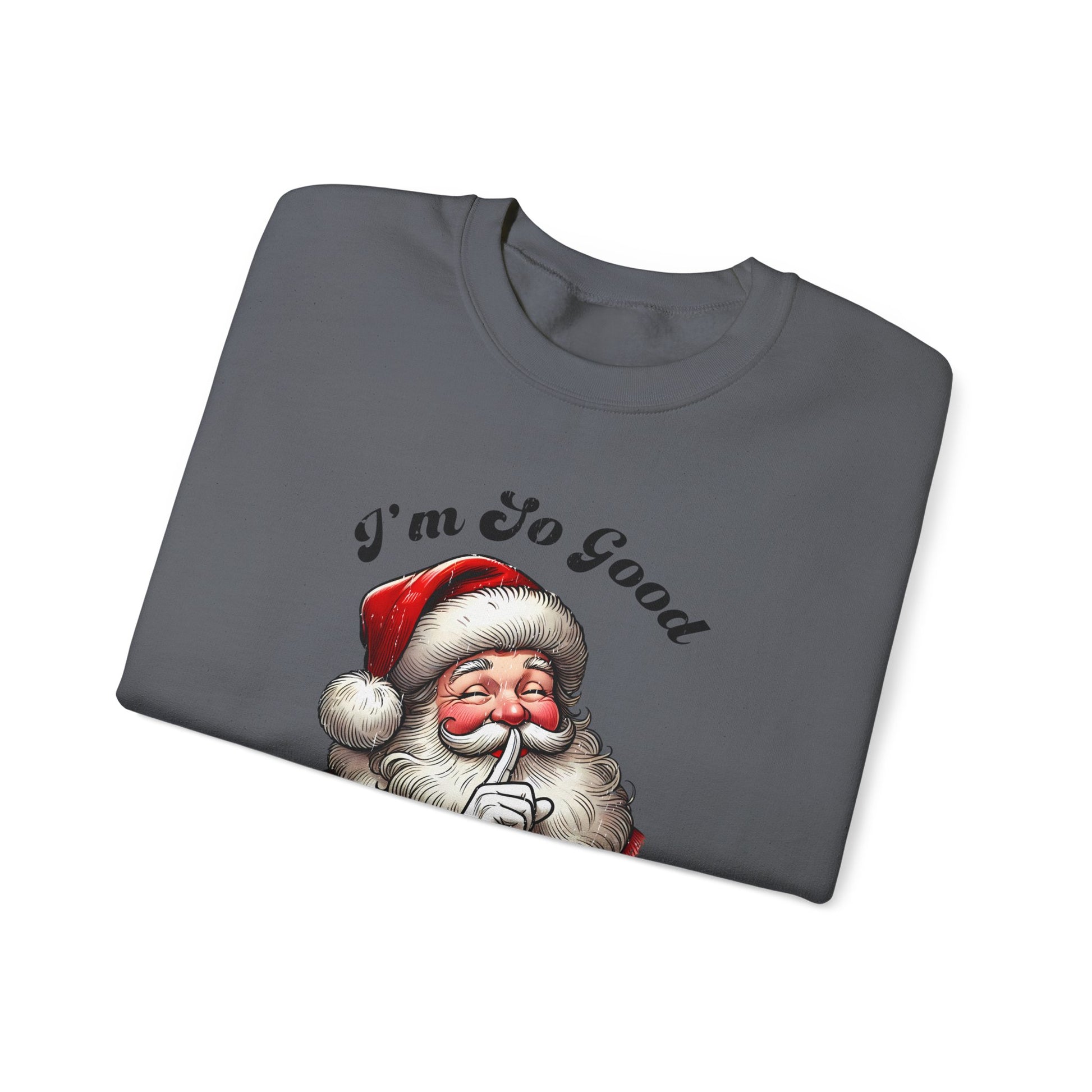 Funny Santa Sweatshirt, Women Ugly Christmas Sweatshirt, Holiday Sweatshirt - PopCultureByDesign36