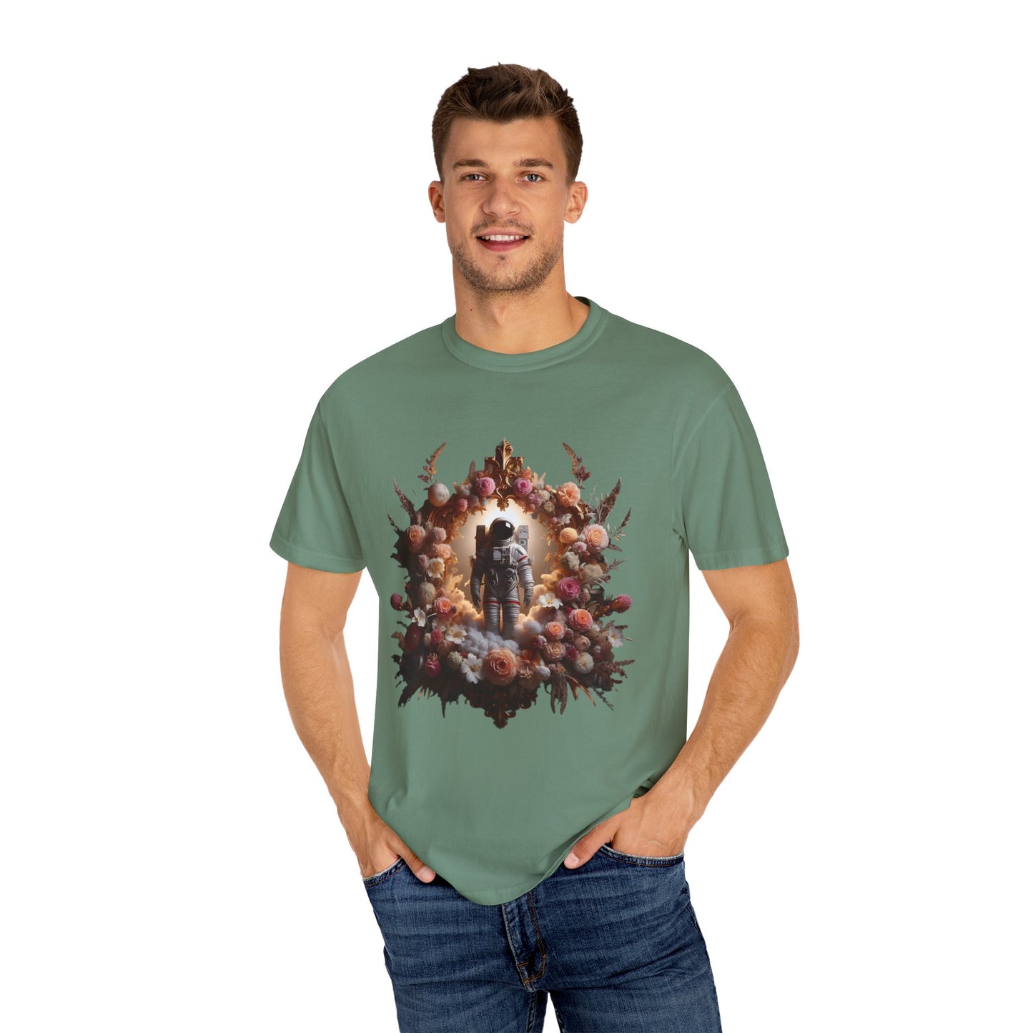 Astronaut Shirt, Boho Astronaut Shirt, Vintage Boho Womens Space Shirt - PopCultureByDesign36