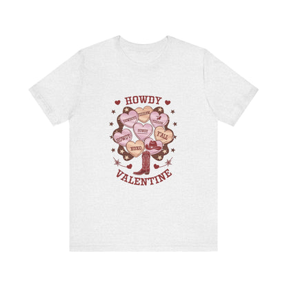 Candy Heart Shirt, Valentine's Day Gift, Country Conversation Hearts Shirt - PopCultureByDesign36
