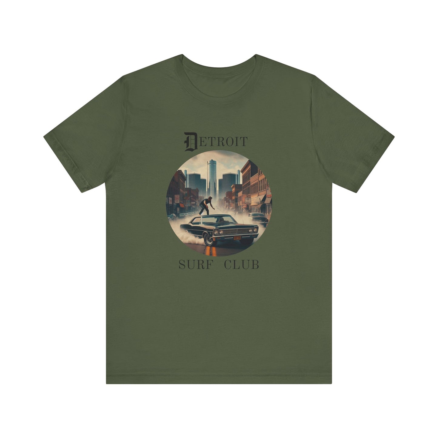 Detroit Surf Club, Detroit T-Shirt, Detroit Sports, Detroit Pride - PopCultureByDesign36