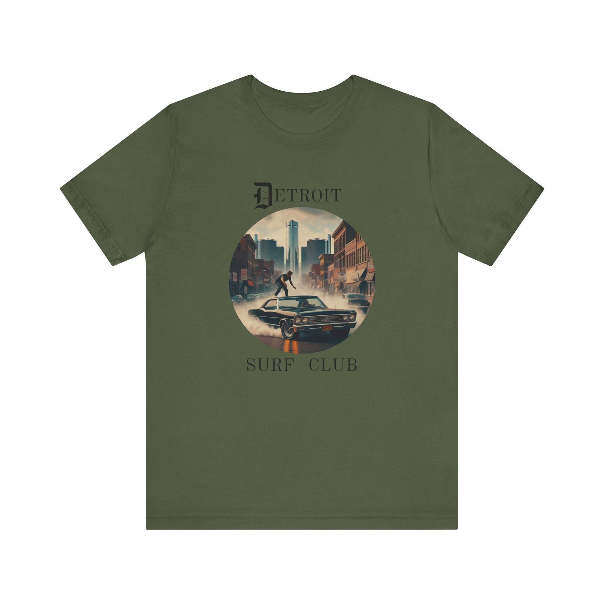 Detroit Surf Club, Detroit T-Shirt, Detroit Sports, Detroit Pride - PopCultureByDesign36