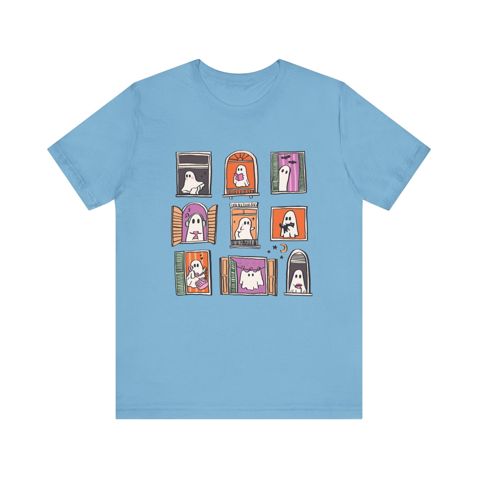 Ghostly Frames T-Shirt, Halloween Tee, Spooky Shirt - PopCultureByDesign36