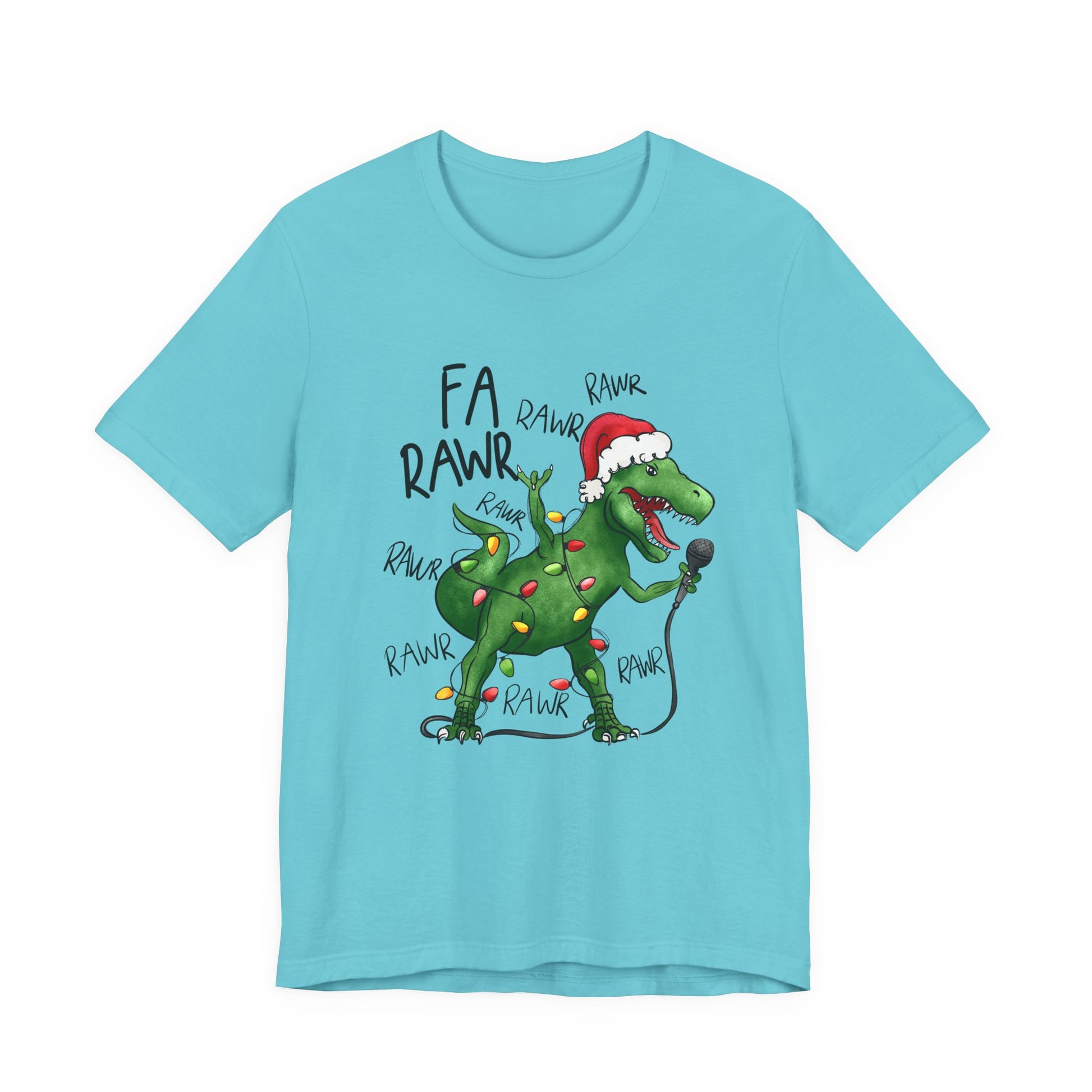Dinosaur Karaoke Christmas Music Shirt, Christmas Music Shirt - PopCultureByDesign36