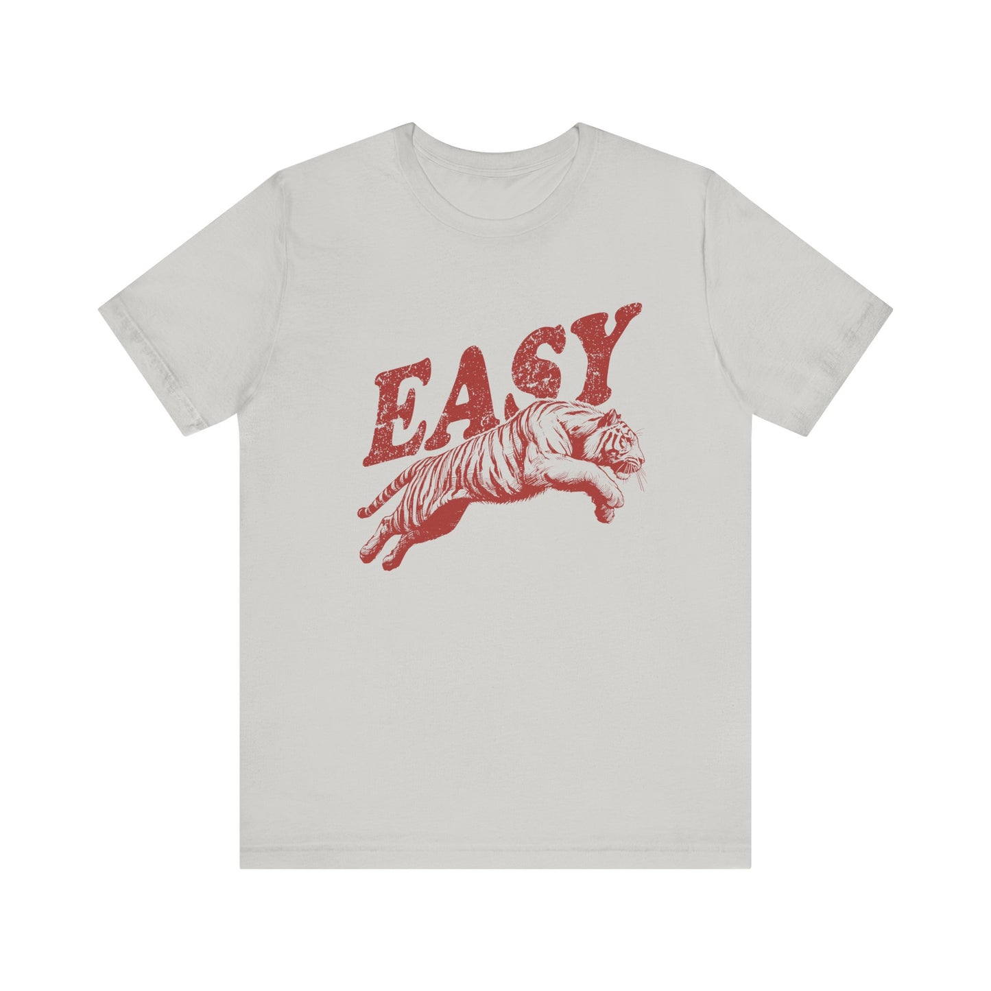 Easy Tiger Shirt, Retro Boho Tee, Hippie Clothes, Indie Shirt - PopCultureByDesign36
